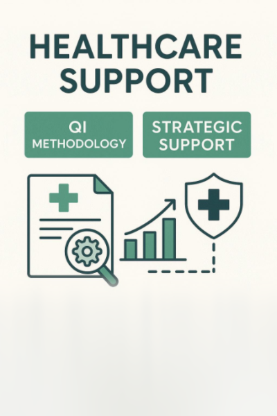 Supporting healthcare teams to deliver sustainable, evidence‑driven improvement.